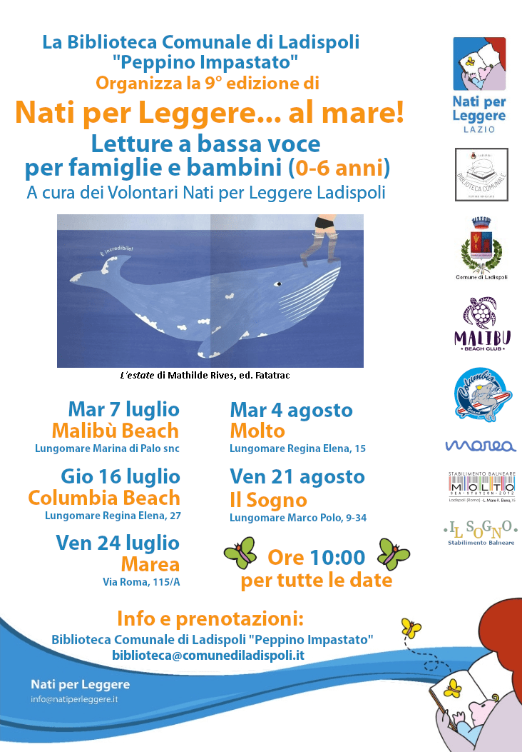 Locandina NpL Estate 2026 Ladispoli_Stabilimenti