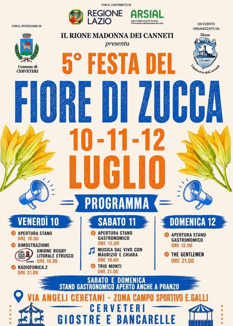 Quinta edizione della Festa del Fiore di Zucca