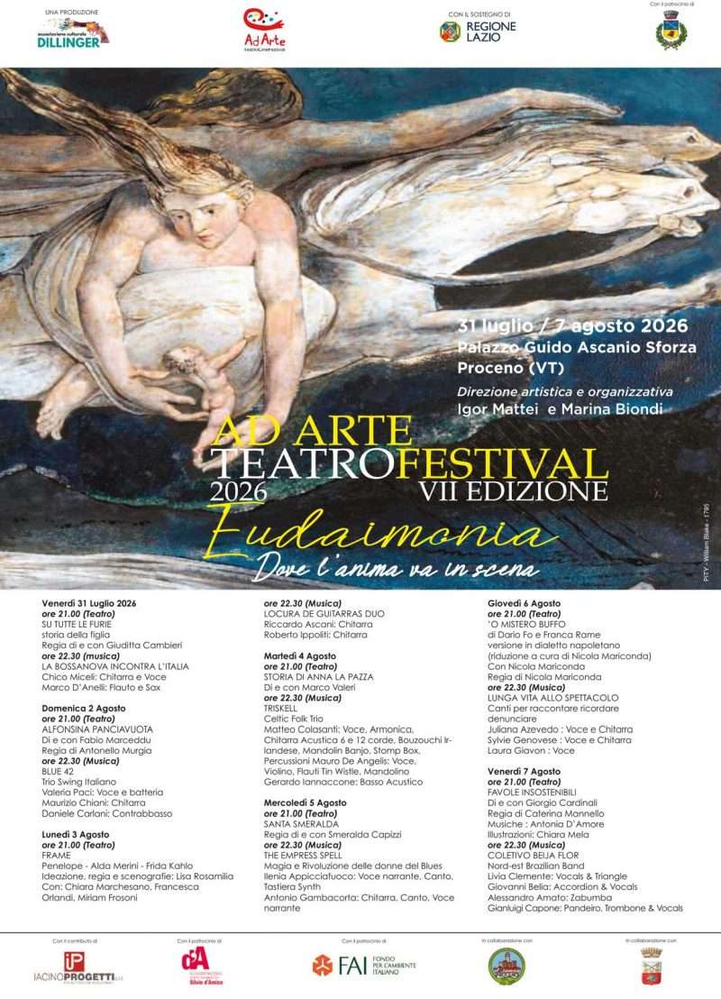 Eudaimonia: Festival Ad Arte 2026 a Proceno