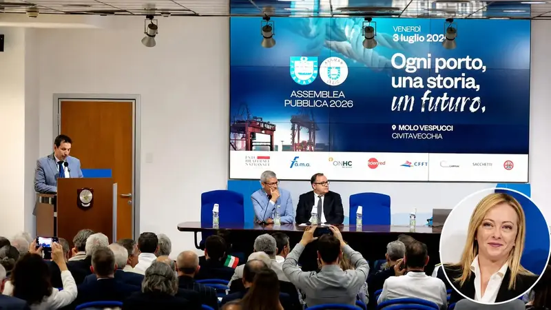 Civitavecchia e porti d’Italia; la Meloni a Federagenti: "Riforma della governance portuale rinforza il sistema"
