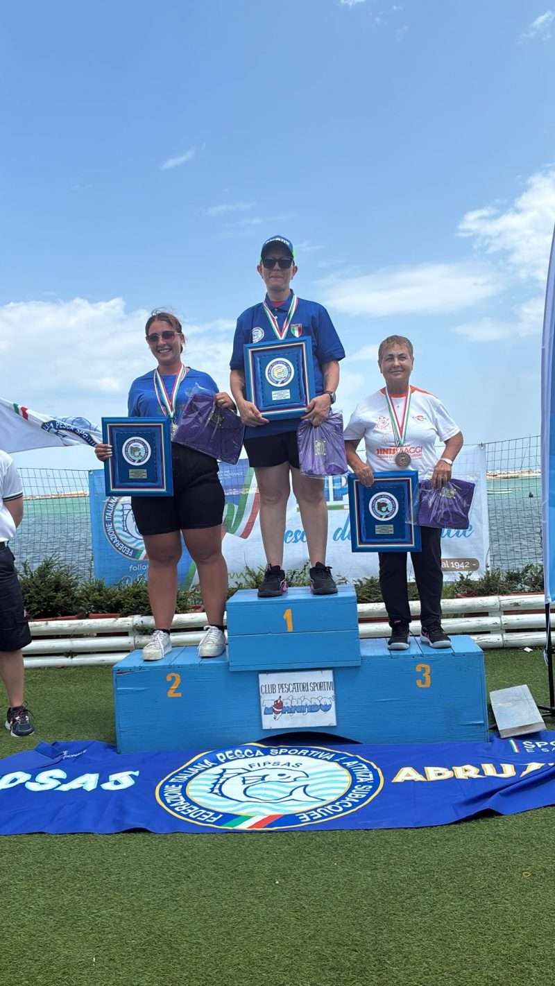 Civitavecchia trionfa ai Campionati Italiani di Canna da Riva
