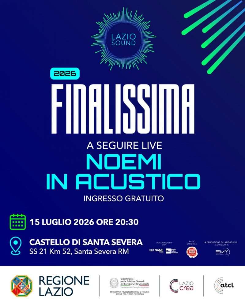 LAZIOSound 2026: la finale al Castello di Santa Severa