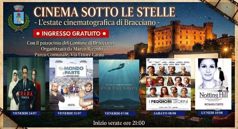 locandina bracciano cinema