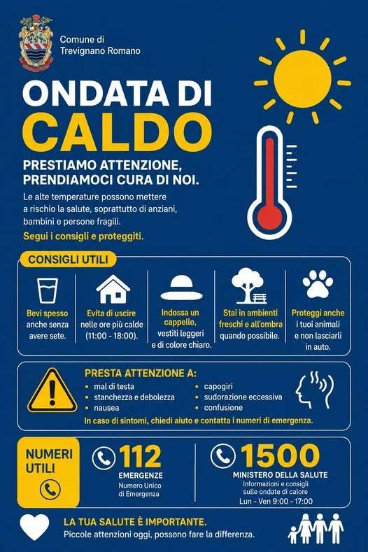 locandina caldo a trevignano