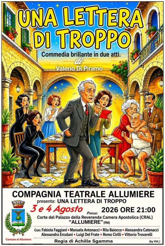 locandina una lettera di troppo