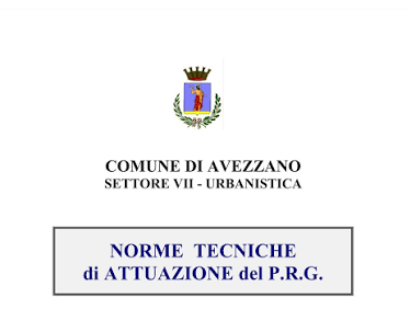 norme tecniche prg