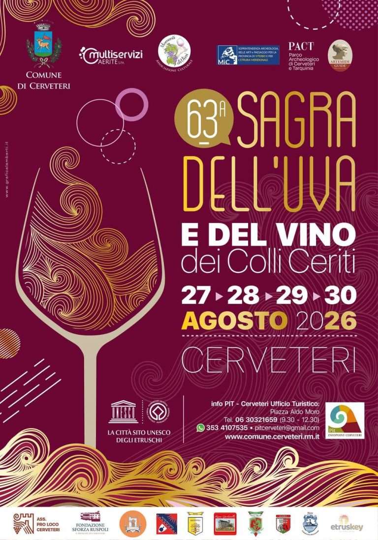 Sagra dell’Uva di Cerveteri: quattro giorni di festa