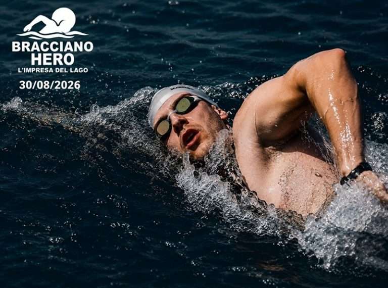 HERO Bracciano 2026: 30 km a nuoto nel Lago di Bracciano