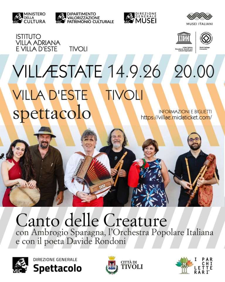 Canto delle Creature a Villa d’Este: musica e poesia