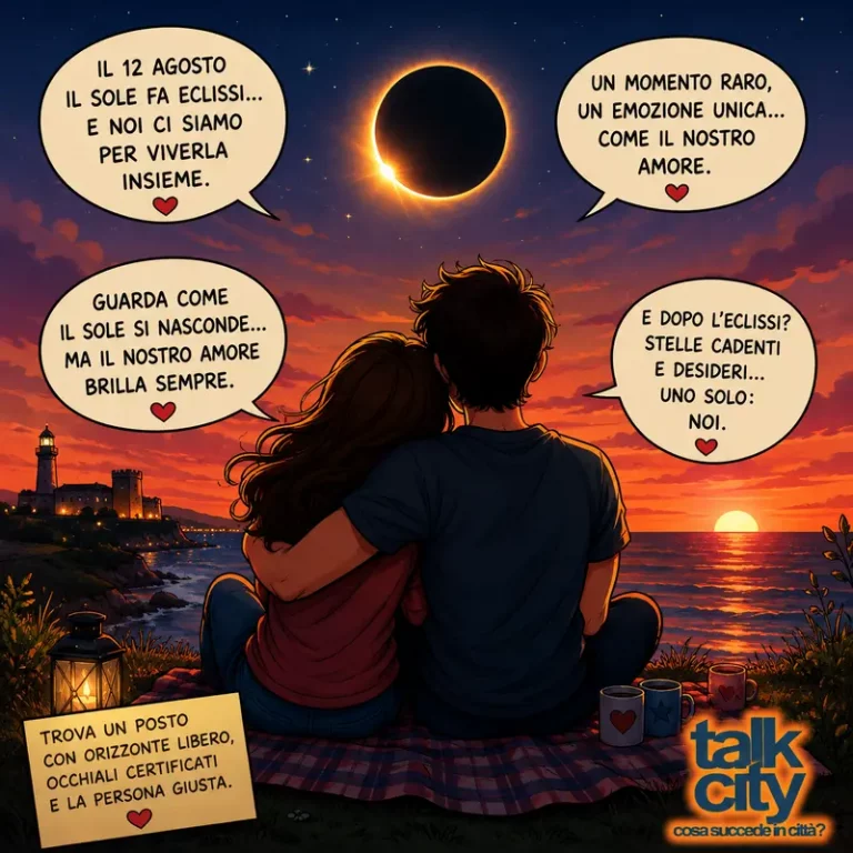 Attualitalk. Il Sole dà spettacolo: arriva l’eclissi del 12 agosto. E a guardarla in compagnia… porta fortuna!