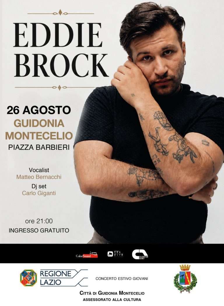 Concerto a Guidonia: Eddie Brock al COMOVA Festival