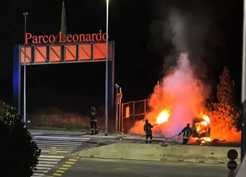 incendio fiumicino