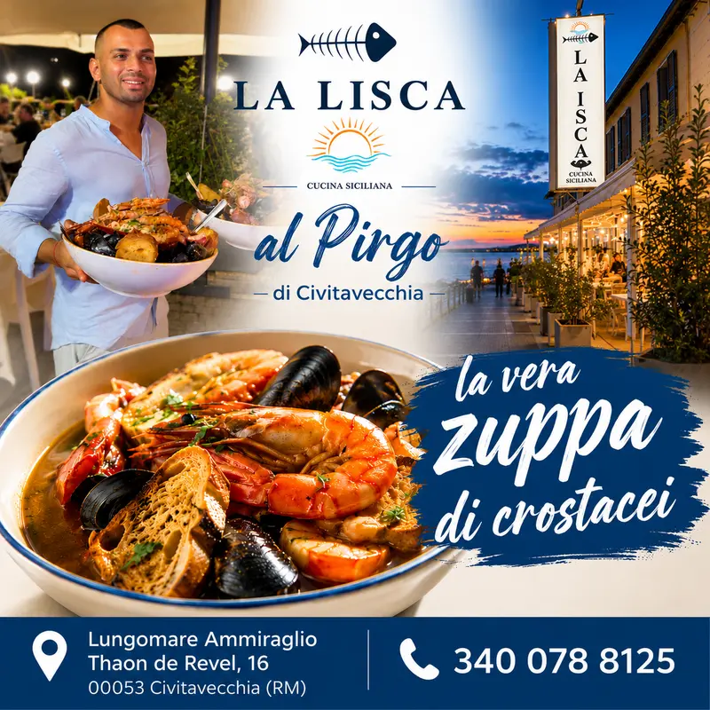 la vera ZUPPA di CROSTACEI