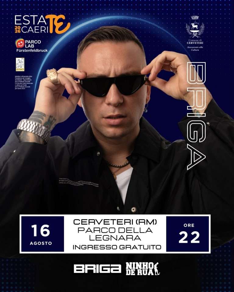Briga a Cerveteri: concerto gratuito il 16 agosto
