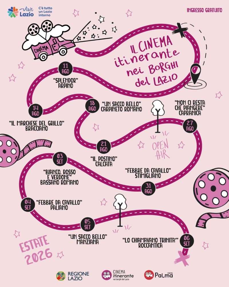 Venerdì del Lago a Bracciano: cinema, musica e spettacoli