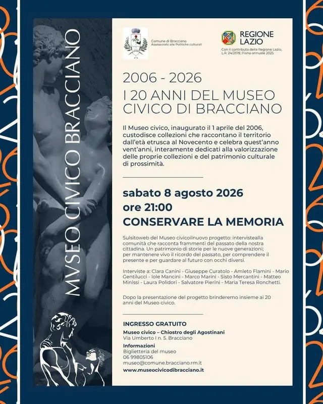 locandina museo bracciano