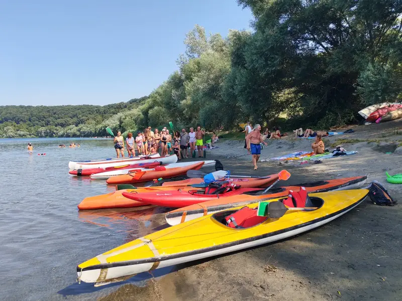 Parco Bracciano-Martignano, successo per il Kayak Tour