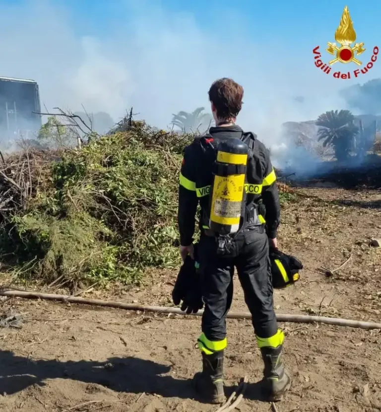 vvf incendio poggio bellavista SM
