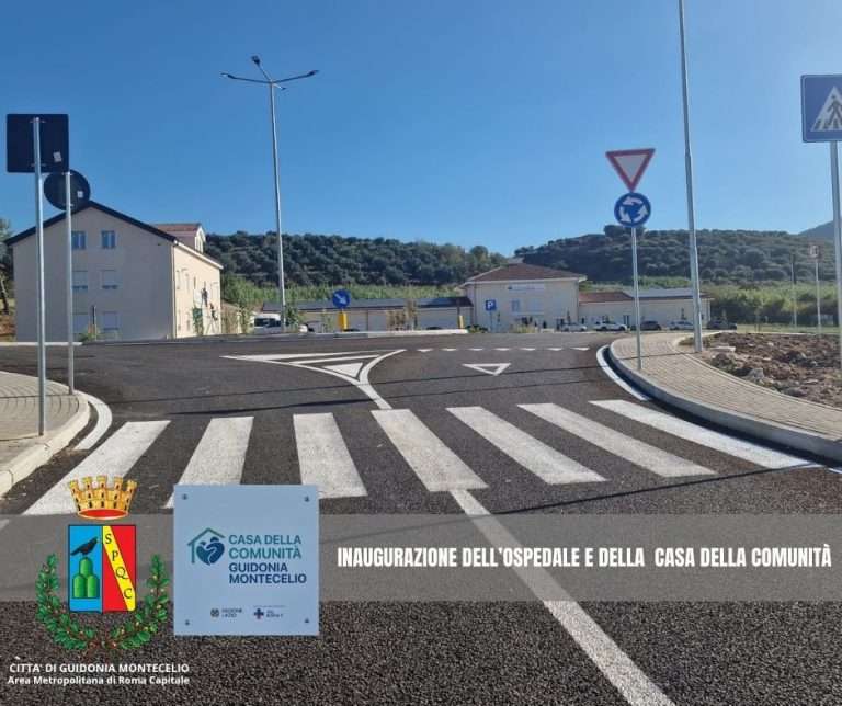 Guidonia, nuove strutture per la sanità: domani l’inaugurazione