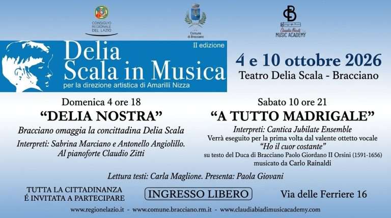 Delia Scala, omaggio alla regina della commedia musicale a Bracciano