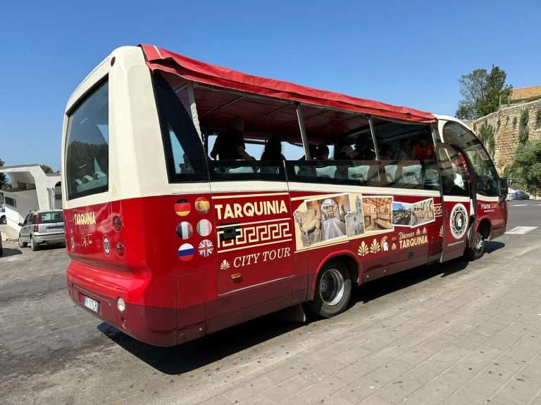 Crocieristi a Tarquinia: al via il collegamento con Civitavecchia