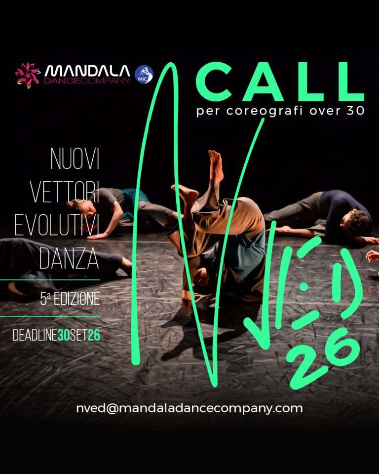 NVED 2026 a Ladispoli: la call per nuovi coreografi della danza