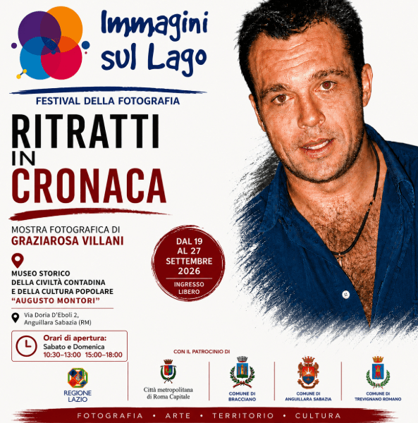 Ritratti in Cronaca: la mostra fotografica di Graziarosa Villani ad Anguillara
