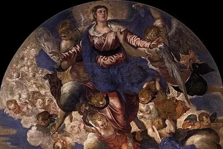 assunzione della vergine tintoretto