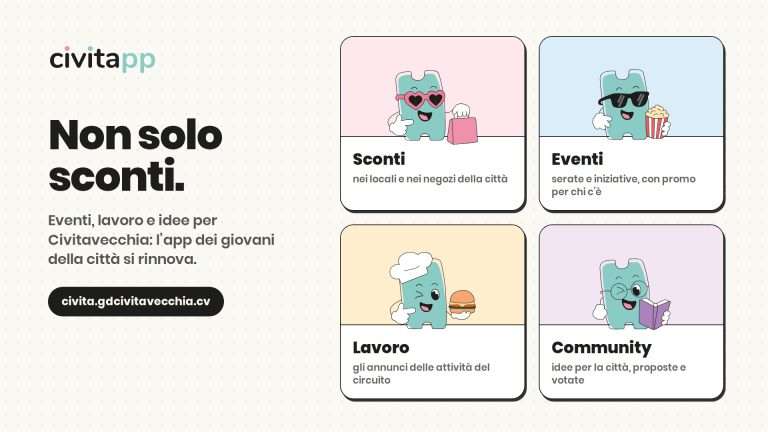 Civitapp a Civitavecchia, oltre 1.500 iscritti in sei mesi