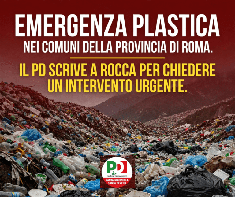 Santa Marinella, emergenza plastica: Comuni a rischio paralisi