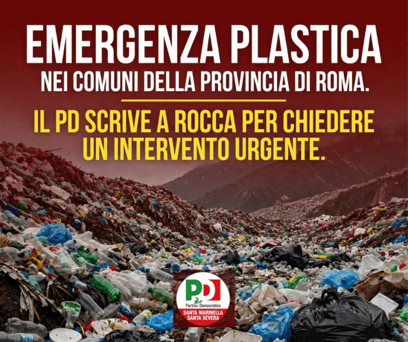 Santa Marinella, emergenza plastica: Comuni a rischio paralisi