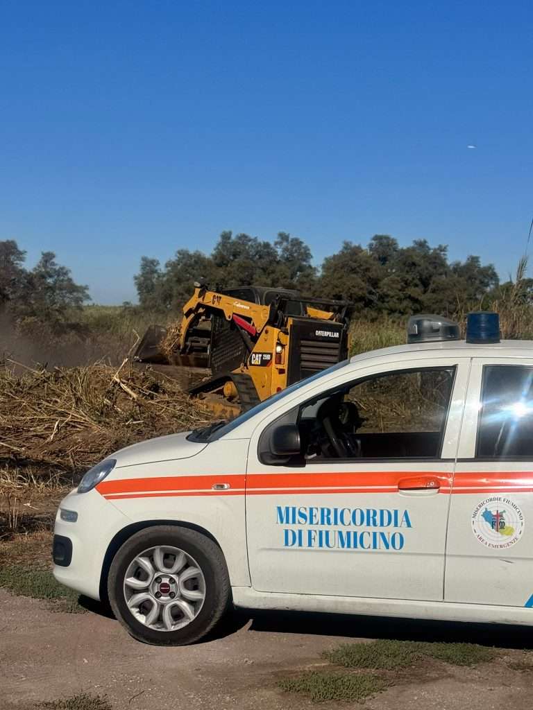 Fiumicino. Incendio a Isola Sacra, nuovo intervento per la messa in sicurezza