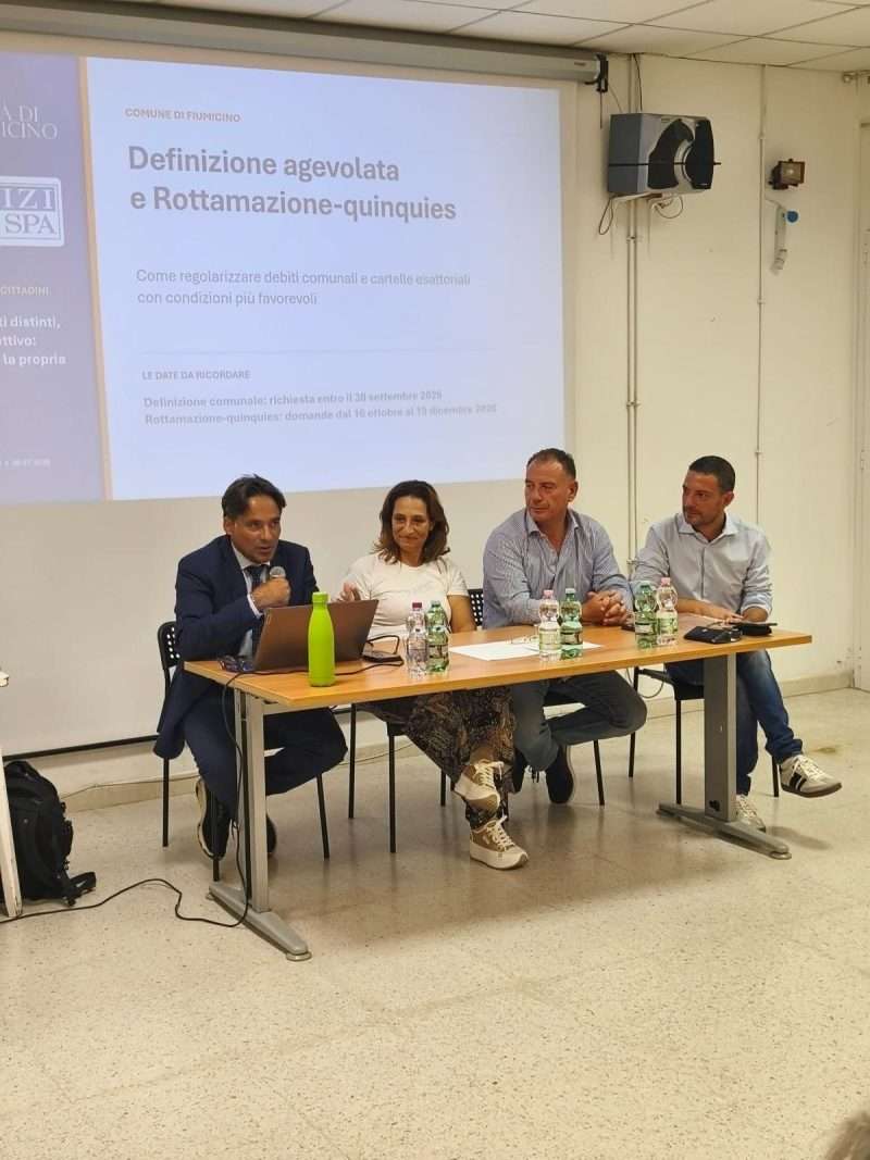 Fiumicino. Rottamazione Quinquies, a Maccarese il nuovo incontro