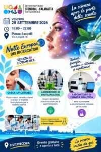 Civitavecchia. Scienza, innovazione e curiosità: all’IIS Stendhal–Calamatta la ricerca incontra la città