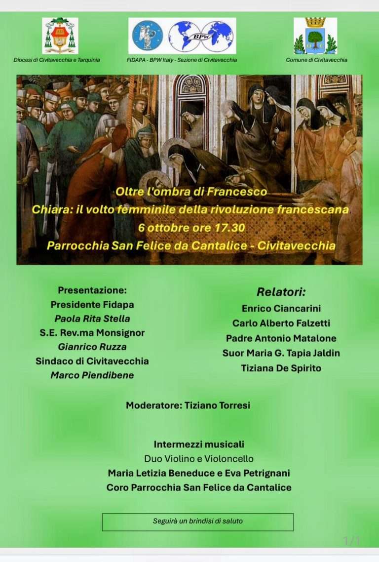 Chiara d'Assisi a Civitavecchia: oltre l'ombra di Francesco