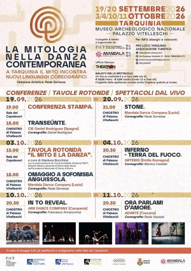 Tarquinia: Il Mito nella Danza Contemporanea al Museo