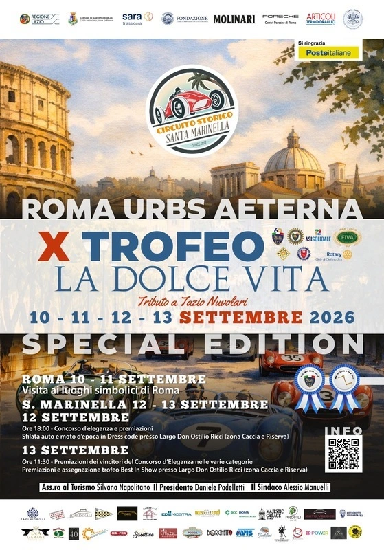locandina dolce vita 2026