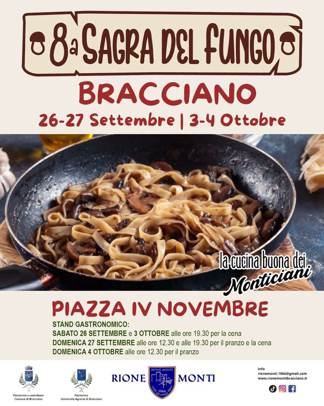 Bracciano, Sagra del Fungo e Torneo di Scacchi