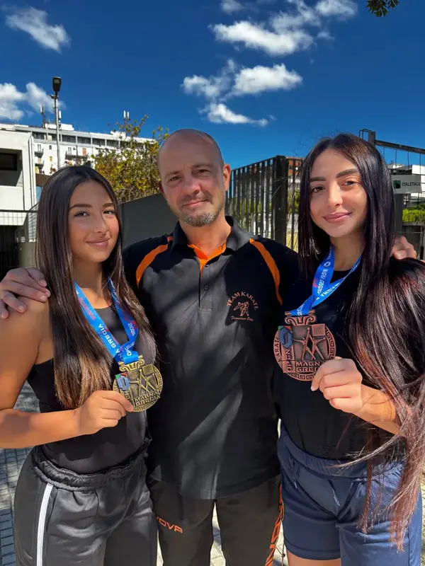 sorelle ortu karate ladispoli
