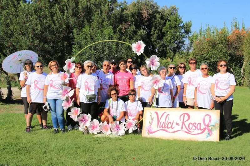 Vulci in rosa: camminata per la prevenzione del tumore al seno