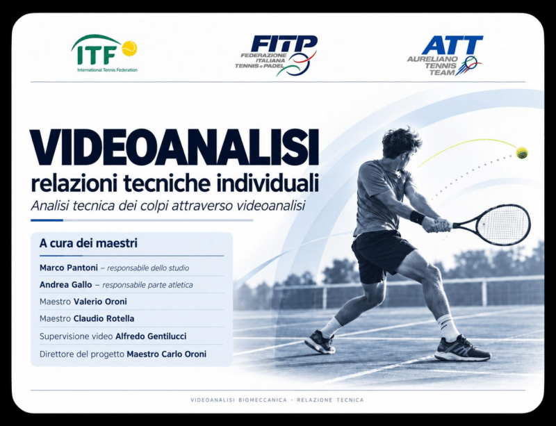 Aureliano Tennis Team a Santa Marinella: test e videoanalisi