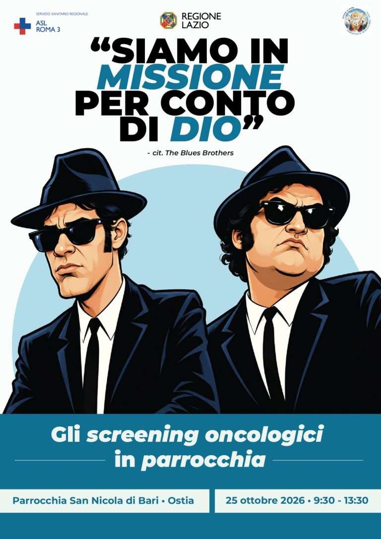 ASL Roma 3, screening oncologici gratuiti nelle parrocchie
