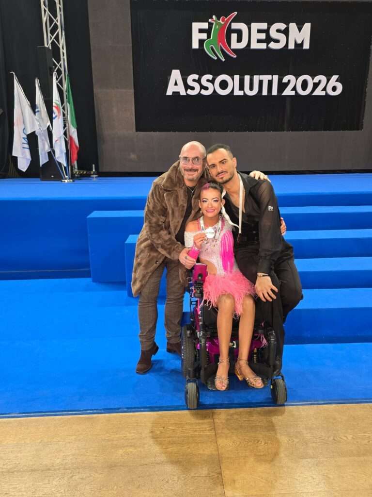 Fiumicino, danza paralimpica: Aurora ed Emanuel agli Europei 2026