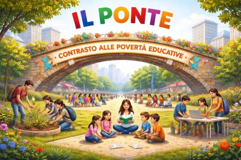 Povertà educativa, a Roma parte il progetto P.O.N.T.E.