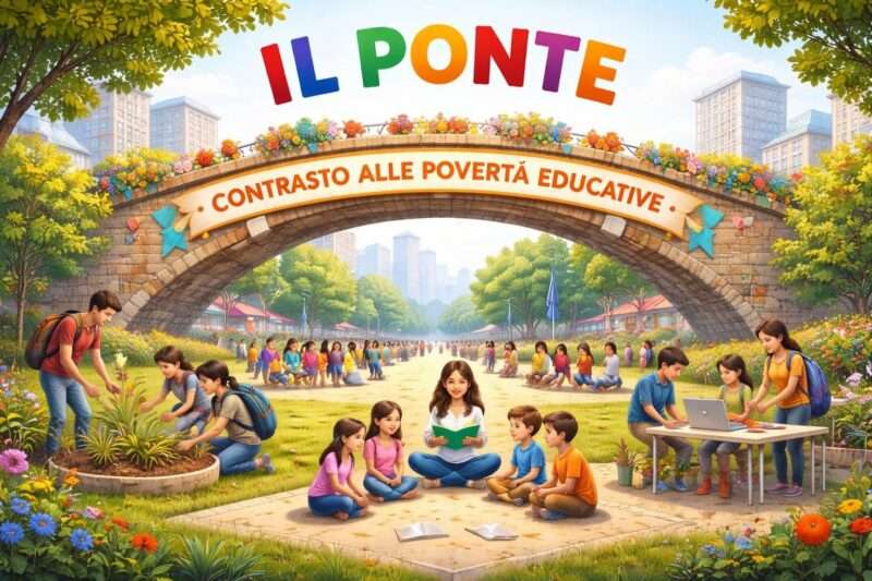 Povertà educativa, a Roma parte il progetto P.O.N.T.E.
