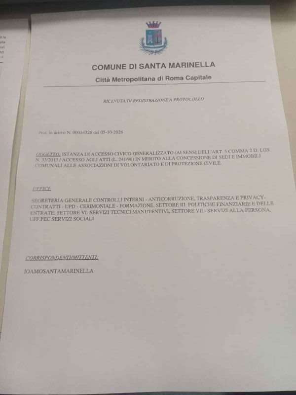 Volontariato a Santa Marinella, IoAmo chiede chiarezza al Comune
