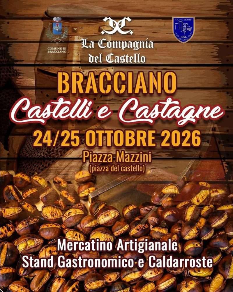 Bracciano, Castagne e Medioevo: torna “Castelli e Castagne”