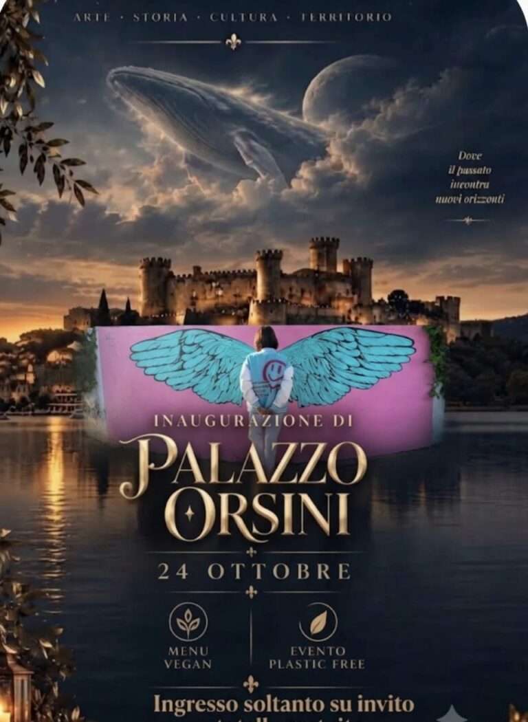 Arte a Palazzo Orsini: Moby Dick protagonista a Bracciano
