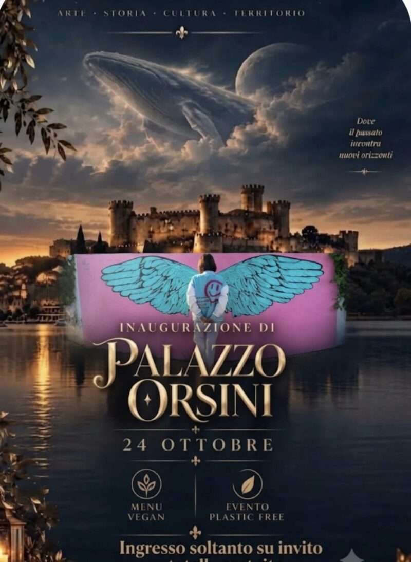Arte a Palazzo Orsini: Moby Dick protagonista a Bracciano