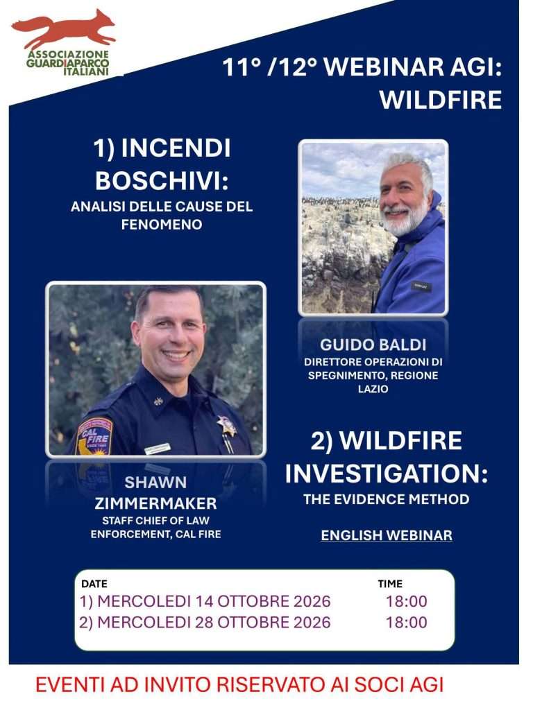 La Voce degli Alberi: due webinar sugli incendi boschivi a ottobre